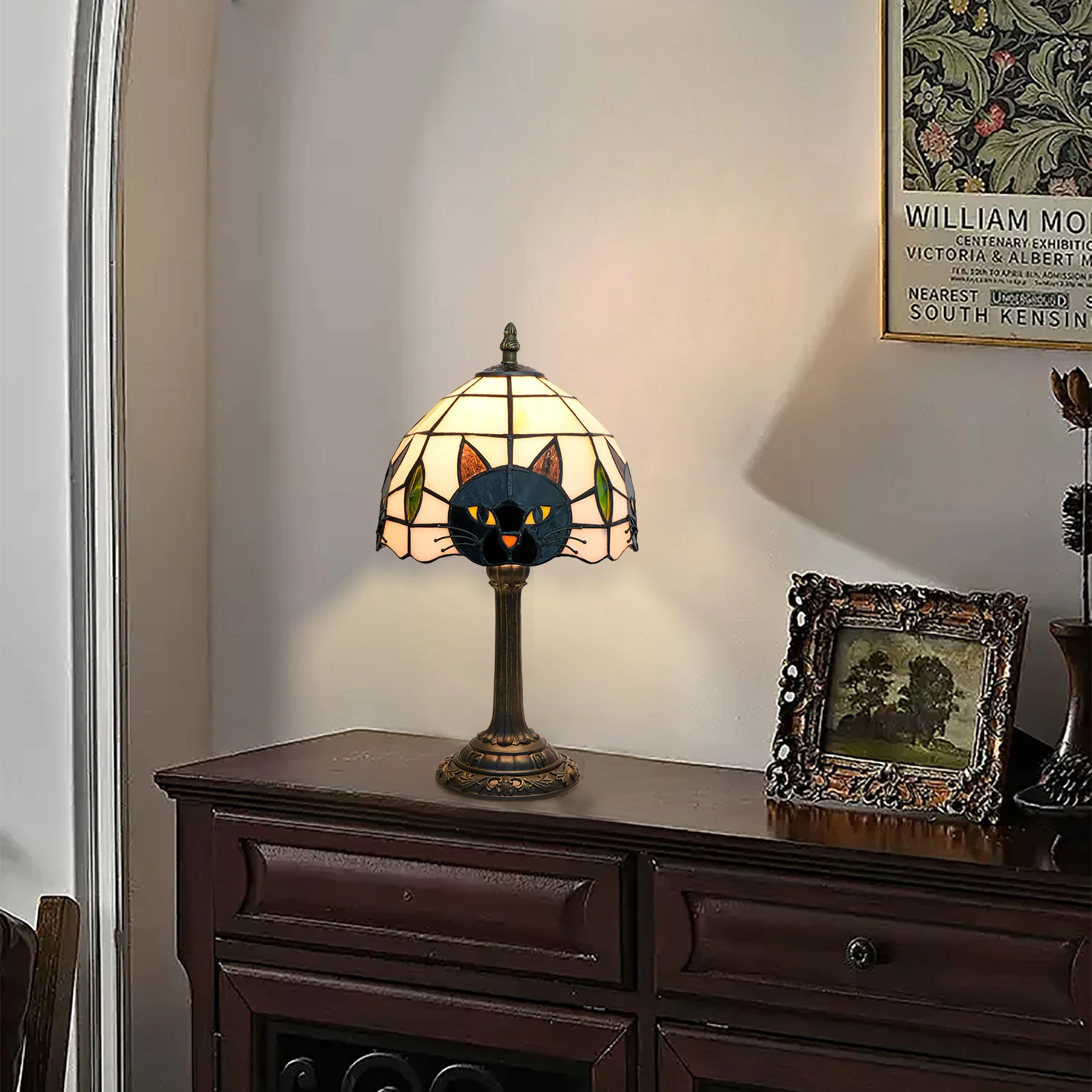 Black Cat Table Lamp 2