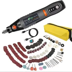 Compact Cordless Rotary Tool Kit - USB Rechargeable, 3-Speed Mini Drill & Engraving Pen (275PCS accessory)