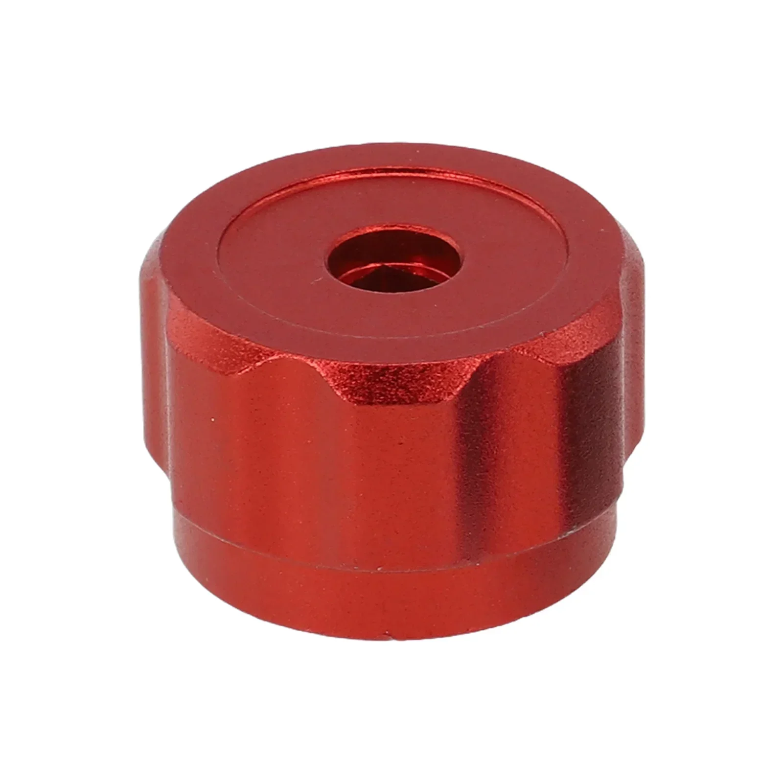 2pc Knob Handles Round Wheel Handle Faucet Handles Manifold Gauges Knob Aluminum Alloy Red Blue 6.6mmx6.6mm Square Mounting Port
