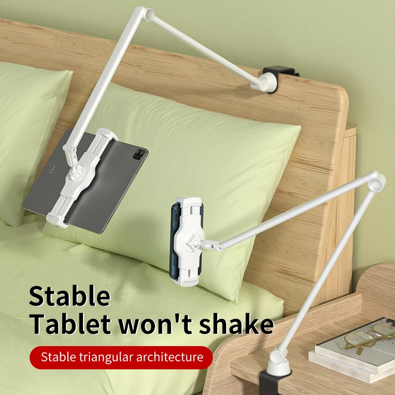 

Long Arm Clip Phone Holder Stand Tablet Clamp Holder Table Phone Stand Lazy Holder Desktop Bracket Bed Support Stand