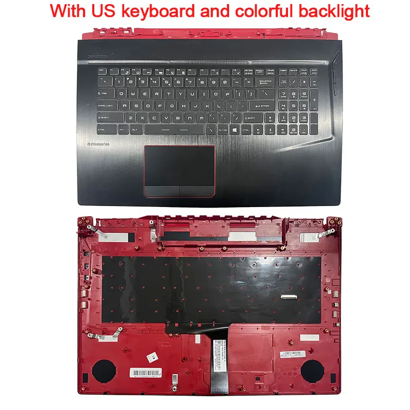 

Новинка, верхний чехол для MSI GE73 GE73VR, Упор для рук, чехол с клавиатурой с RGB Подсветкой