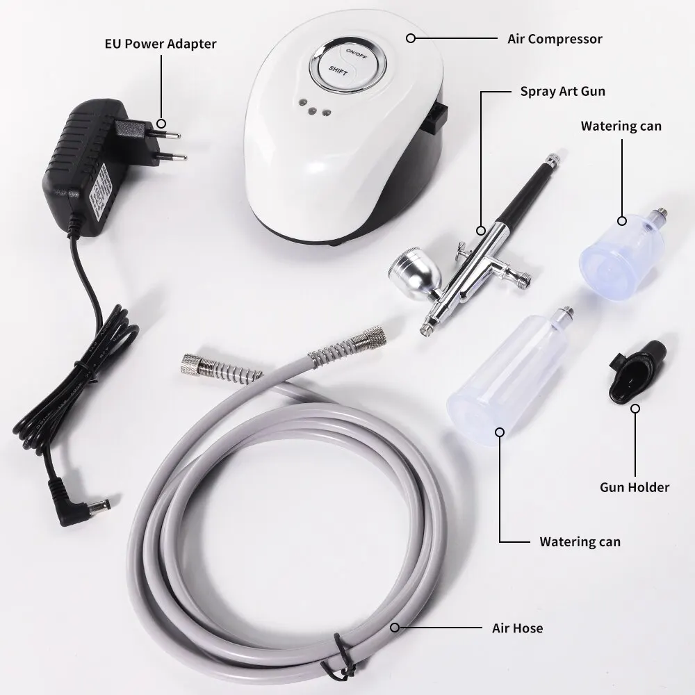 プロのネイルブラシマシン,タトゥー,工芸品,ケーキ,ナノミストスプレー