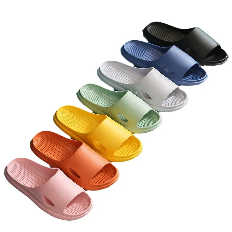 Non Slip Slides Lightweight Open Toe Quick Dry Slippers For Indoor Outdoor Bathroom Beach Summer Indoor Outdoor Eva Slippers 6