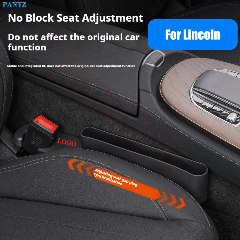 Car Seat Gap Filler Side Seam Plug Strip Leak-proof Filling Strip For Lincoln Nautilus Corsair MKX MKS