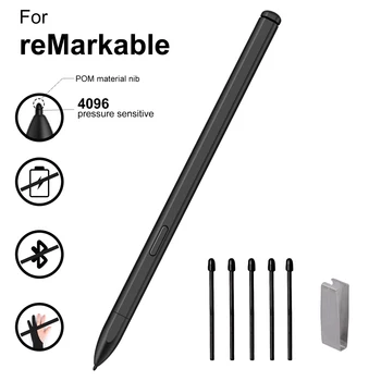 EMR Stylus for reMarkable 2 – Replacement Pen with Digital Eraser, 4096 Pressure Sensitivity & Palm Rejection | Battery-Free Smart Pen Compatible with Kindle Scribe, Samsung & Wacom