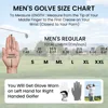 5/10 Pack Men's Golf Gloves for Left Hand Right Hand Synthetic Leather, Golf Glove for Right Left Handed Golfer All Weather Grip 5