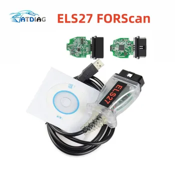ELS27 FORScan Verde PCB PIC24HJ128CP504 + FT232RQ OBD2 Scanner Per Ford Per Mazda Per Lincoln Per Mercurio
