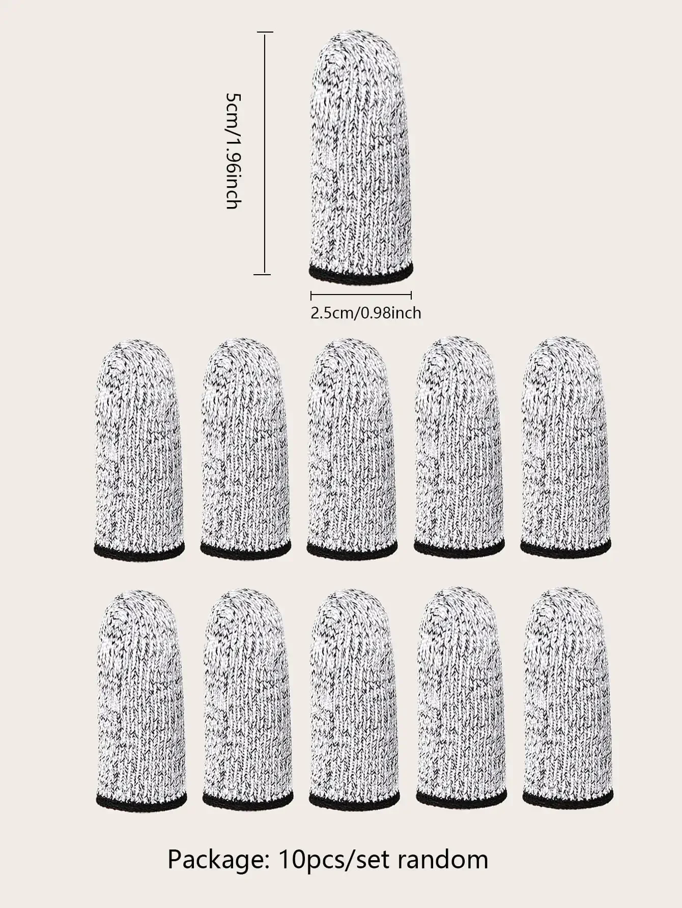 Description Picture 5 of item10pcs Thumb Knife Finger Protectors, Cutting & Harvesting Plant Picking Gloves, Kitchen Gadget, Vegetable Picking Accessories 