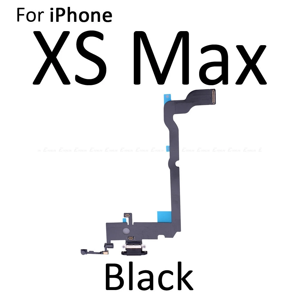 USB 충전기 플러그 충전 포트 독 커넥터 iPhone SE 2020 SE1 SE2 X XR XS Max용 플렉스 케이블(마이크 포함)