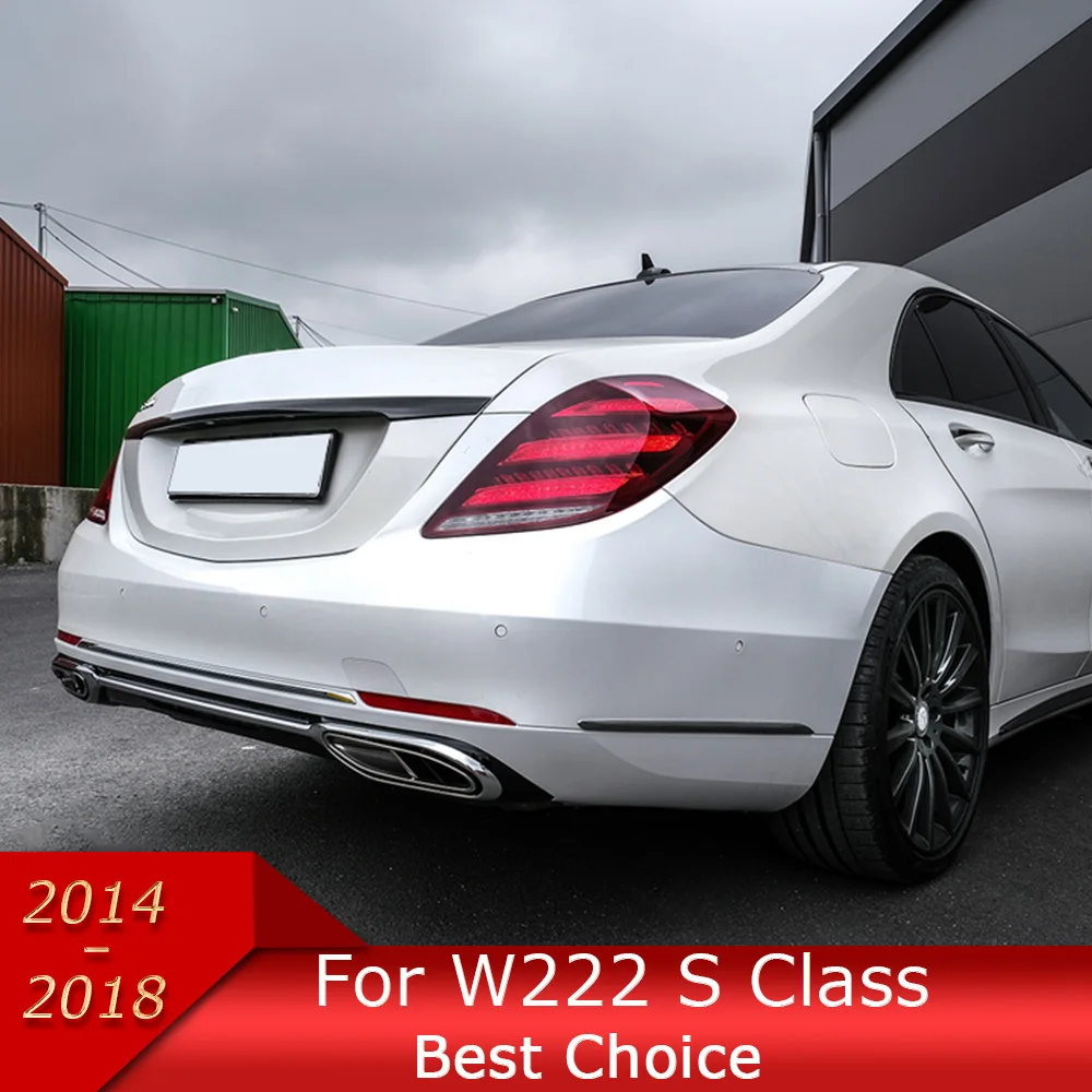 W222車の2013-2018 sクラスledオートテールライトS320 S350 S400 S450 S500 S560 S680 S65  S63リアランプアクセサリー