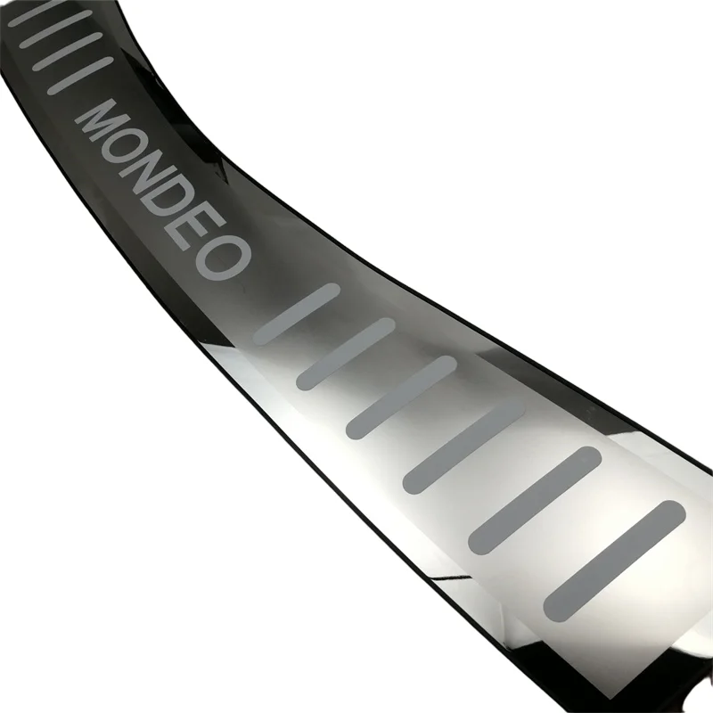 Accessories for Ford Mondeo 2007-2012 stainless steel car Rear Bumper Protector Sill Trunk Tread Plate Trim accessories