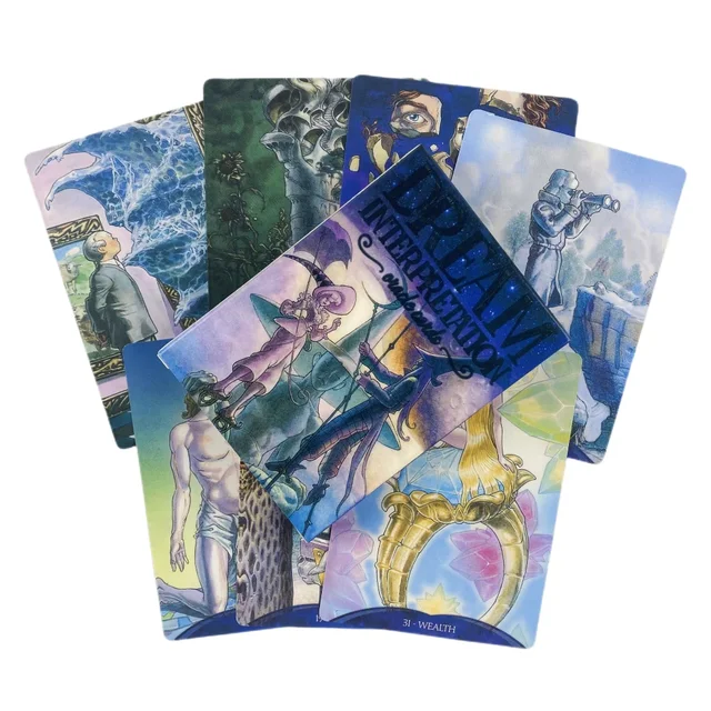 1Pcs Deck Tarot Dream Interpretation Oracle Cards 39 Full Colour Cards Pdf Instructions Paperback Tarot Card Game 3