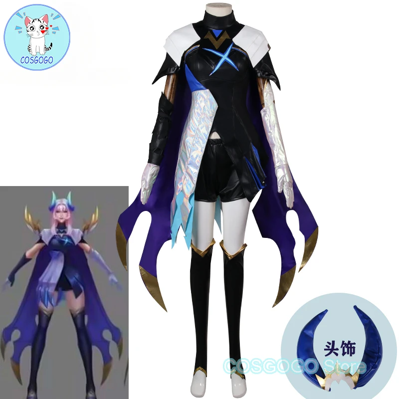 Cosgogo Game Lol 2023 World Champion Drx Icey Cosplay Costume Halloween Outfit Donna Uomo New Suit Uniform