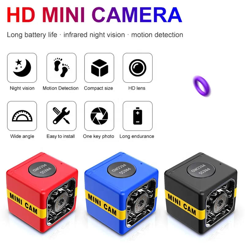 

Ultra Small Cameras Sensor Infrared Night Vision Camcorder Motion DVR Micro Cam Sport DV Video Recorder Mini 1080P HD Camera