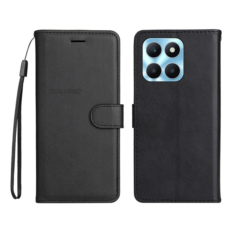 Honor X6A WDY-LX1 Case Flip Book Stand Funda For Honor X6a Honor X6A X6 A X 6A HONORX6A Cover Cases Card Slots Holster Bag 2