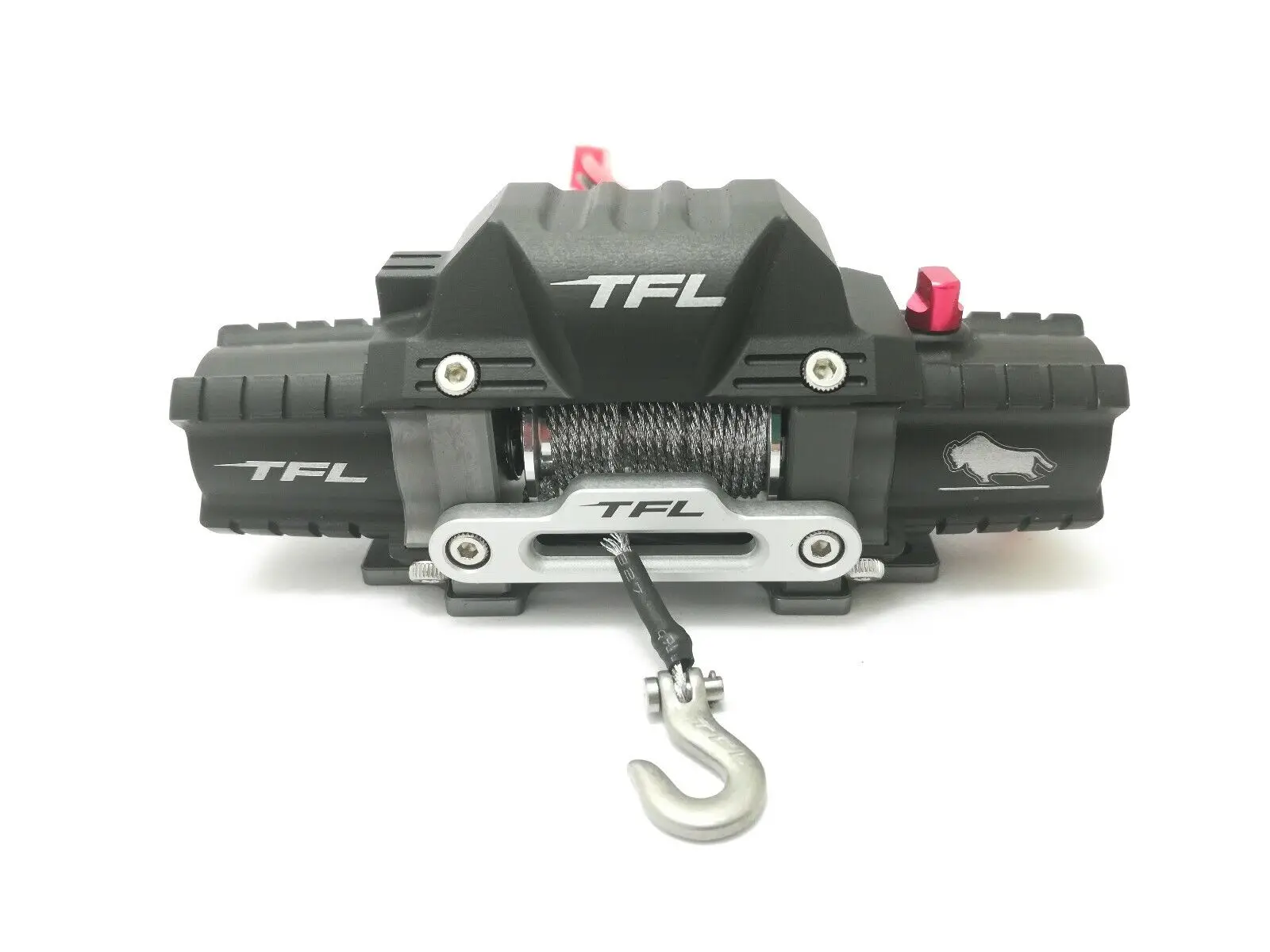 Cabrestante Para Coches RC 1/10 Con Control Remoto – Compatible Con Traxxas, HSP, Axial SCX10, D90 Y HPI, Incluye Sistema De Control Y Tornillos
