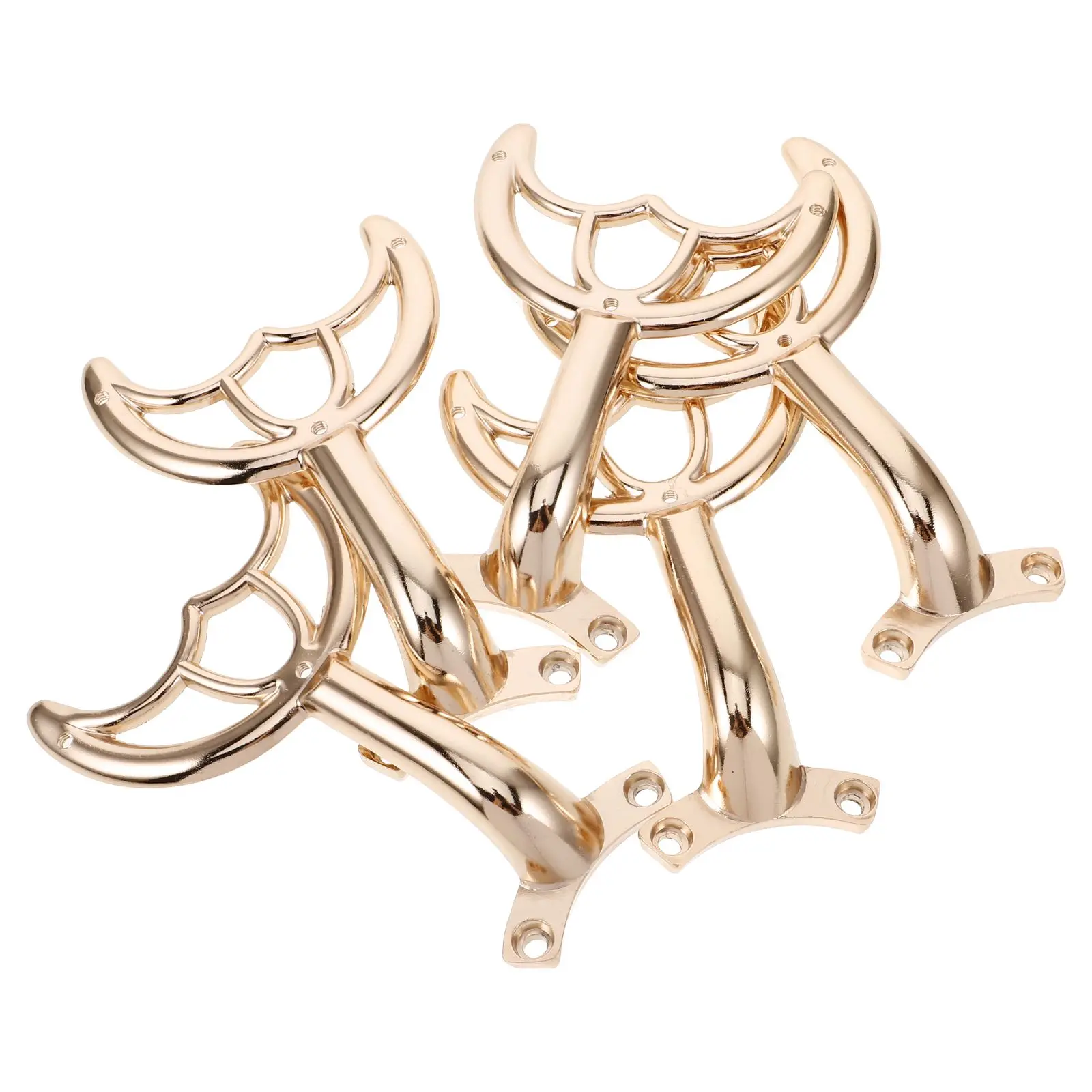 5 Pcs Ceiling Fan Blade Support Rod Parts Replacement Indoor Grommet Golden Blades