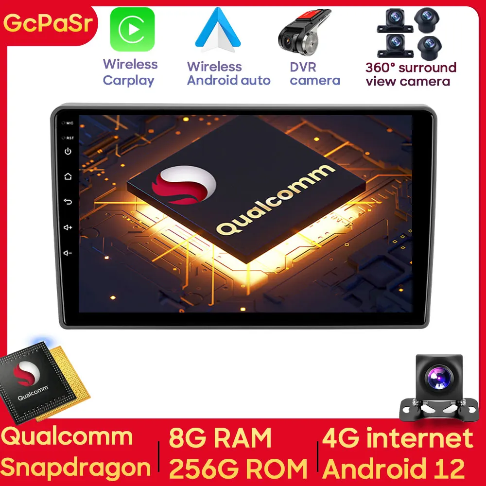 

Wireless Carplay Car Radio Video Player Monitor For GAZ Gazelle Next 2013 - 2021 Android Navigation GPS Touchscreen Autoradio