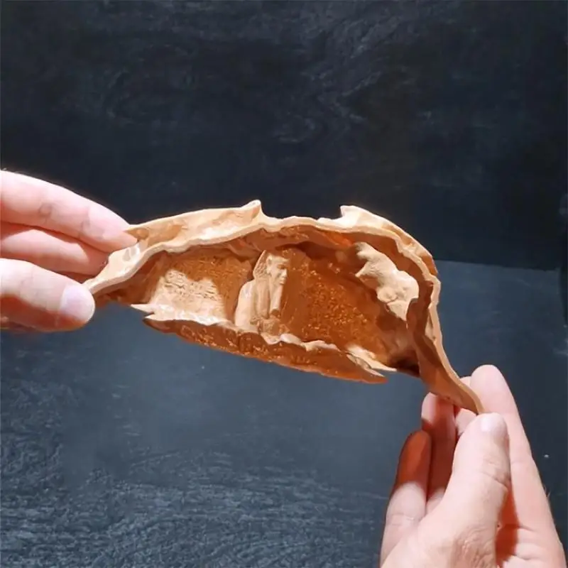 1 Stück 3D-Gedruckter Fischteich-Höhlenunterstand für Fische, Garnelen, Reptilien, Unterirdischer Tunnel, Versteck, Aquarium-Dekoration, Landschaftsgestaltung – Detail 12