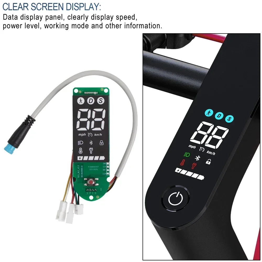 Für Xiaomi Mi4 Pro Elektroroller-Controller und Armaturenbrett-Kit – Display-Panel mit Steuerplatinen-Zubehör – Detail 1