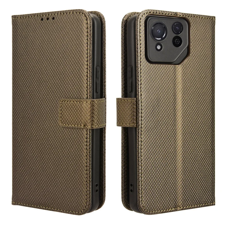 Flip Per Asus Rog Phone 8 Diamond Wallet Magnetismo Luxury Leather Per Asus Rog Phone 8 Pro Phone Bags Case