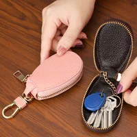 Sac à clés de grande capacité pour hommes et femmes, sac à clés multifonction, sac de rangement simple et petit, ménage 1