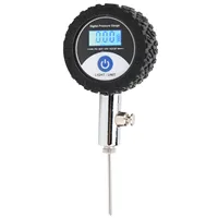  Soccer Ball Pressure Gauge Metal Handheld Soccer Ball Barometer Volleyball Basketball Barometers with Digital Display 1
