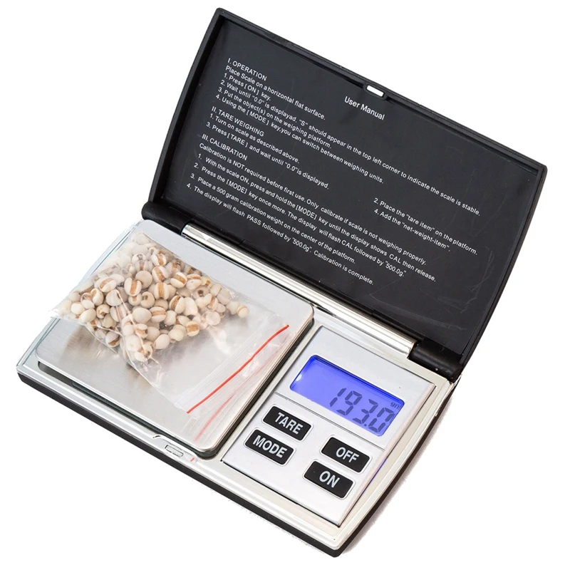 Electronic Scales Jewelry Gold Balance Weight Gram Lcd Pocket Weighting  Digital - Weighing Scales - Aliexpress