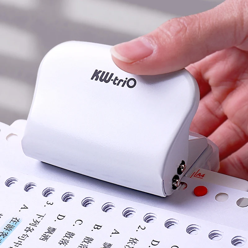 

A4(30 Holes) B5(26 Holes) A5(20 Holes）DIY Hole Puncher Loose Leaf Hole Punch Handmade Loose-leaf Paper Hole Puncher for Office