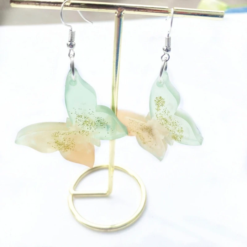 Silicone Mold Butterfly Heart For DIY Jewelry