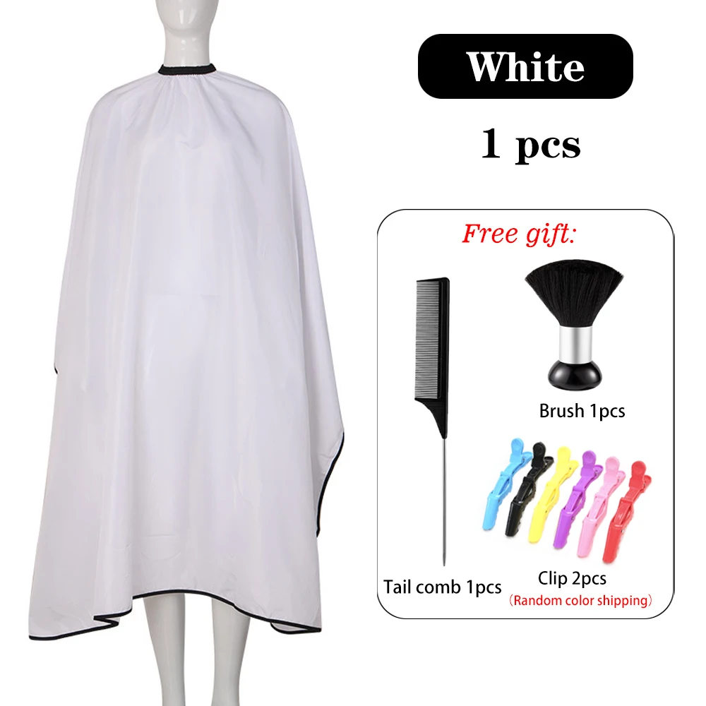 Premium Salon Haircutting Cape with Elastic Band and Hook Closure – 140x160cm Adult Hairdressing Cape