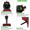 Pipe Center Finder with Adjustable Dial Bubble Protractor Essential for Pipefitters Welders to Measure Pipe Diameter 6