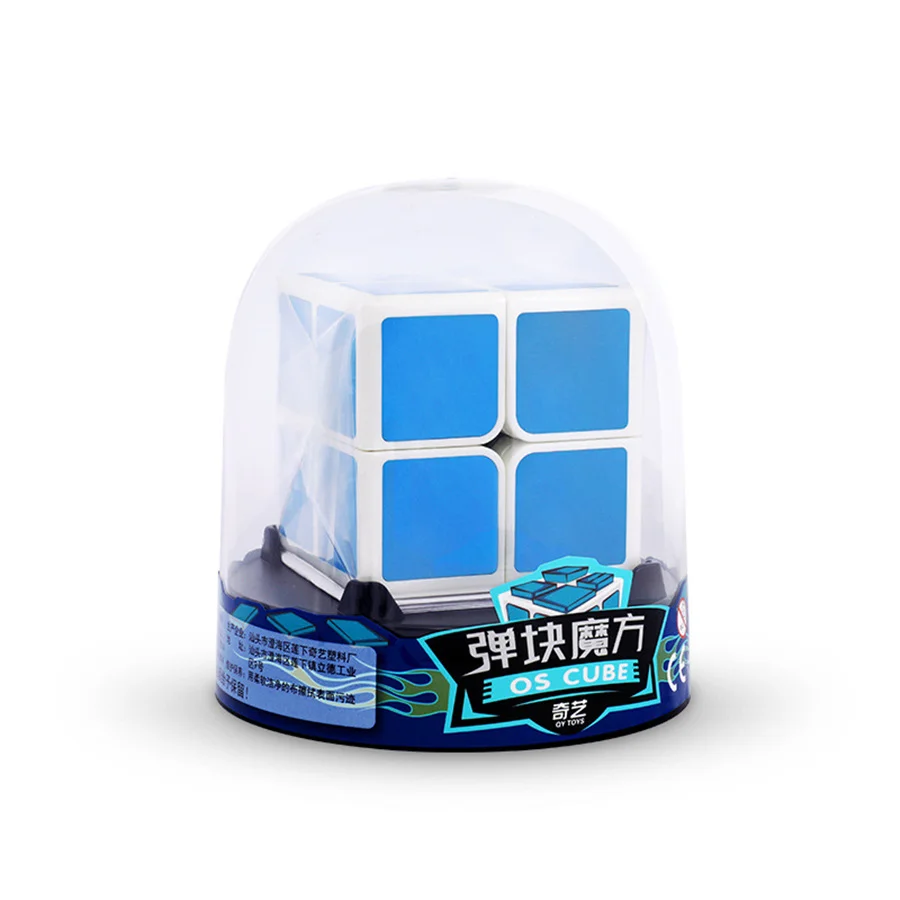 [Funcube] QiYi OS Cube 2x2x2 Magnetic Cube Professional Qiyi 2X2 OS Cubo Magico Puzzle POP Magic 2X2 Antistress Speed Puzzle