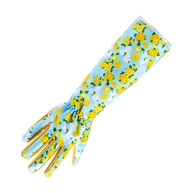 Long Sleeve Gardening Gloves Gardening Gifts Long Elbow Light Protective Gloves Rose Pruning Gloves for Outdoor Work Gardener