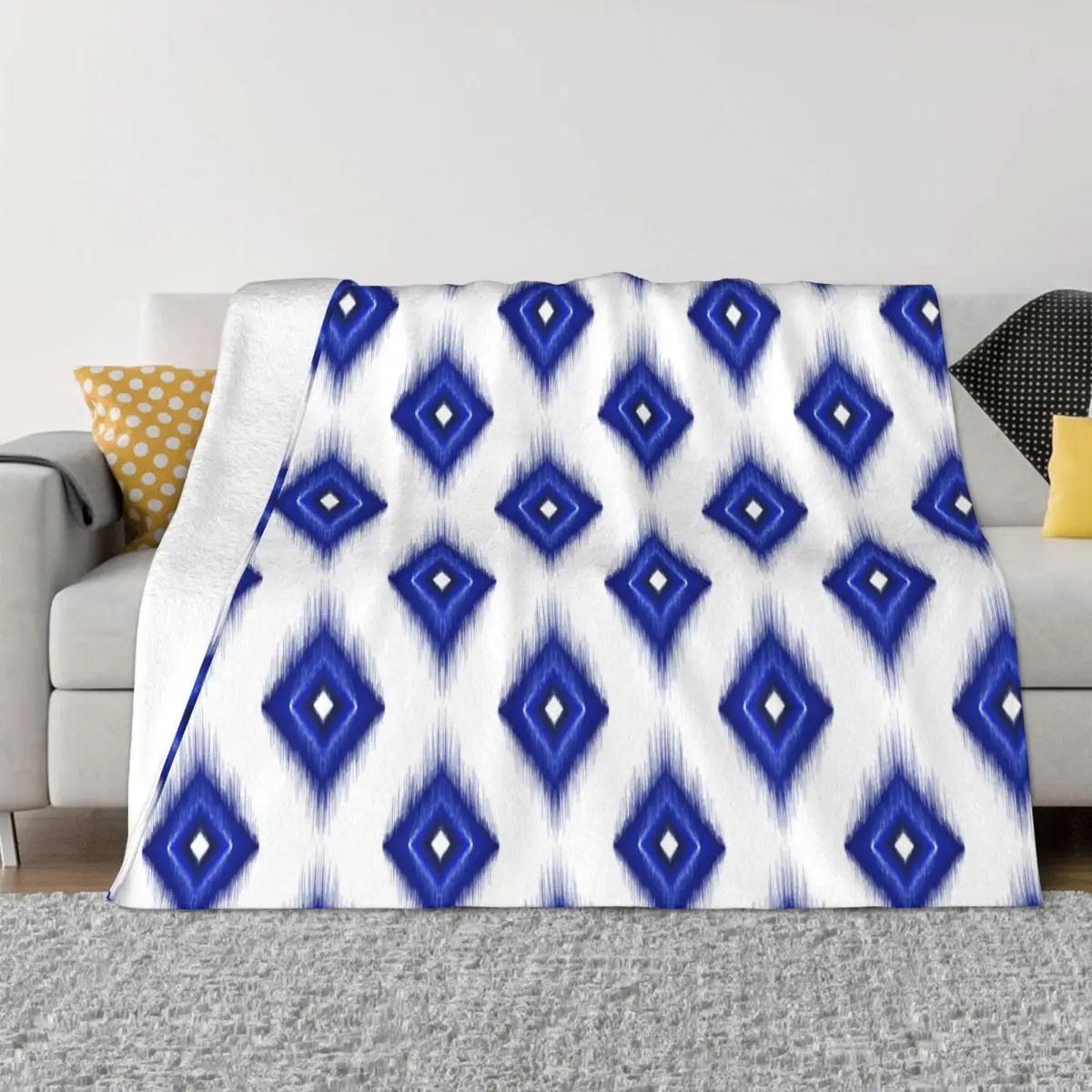 

Ethnic Style Bohemia Blanket Flannel Spring Autumn Multifunction Ultra-Soft Throw Blankets for Home Couch Bedspreads