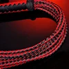 80CM Genuine Cowhide Leather Whip Horse Training Crop Whip Cowhide Leather Handle 5