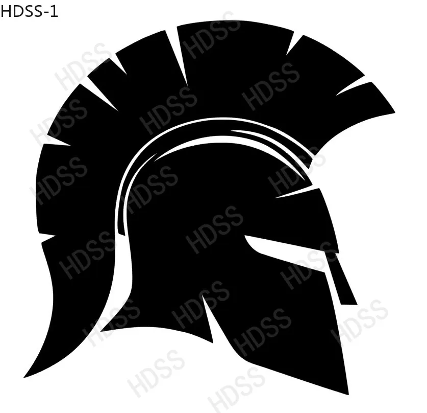 Spartan helmet  car sticker,vinyl sticker suitable for cars, trucks, Windows, outdoor, PVC  hot selling