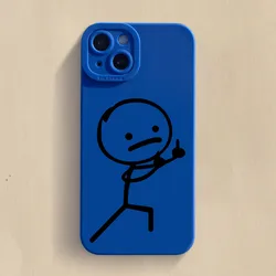 Whimsical Matchman Shockproof Matte Phone Case - Soft TPU Silicone Cover - 7 8 Or SE 2020 (2)