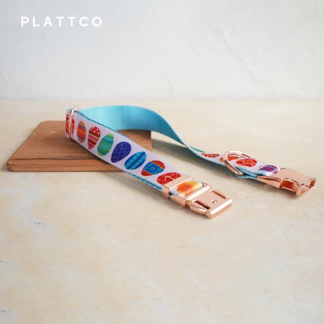 PLATTCO의 해피 이스터 개 칼라로 귀여운 친구를 돋보이게 하세요!