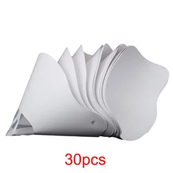 Premium Disposable Conical Paint Strainer with 100-Micron Mesh - 10x19 cm (30pcs)