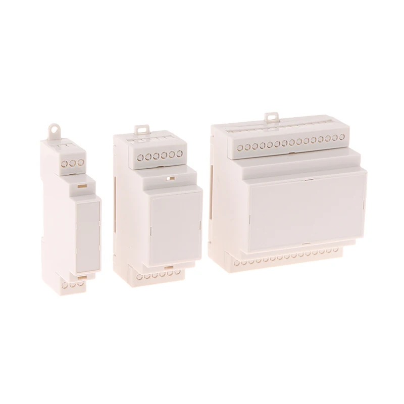 Compact Din Rail Plastic Enclosure for Electronics and Distribution