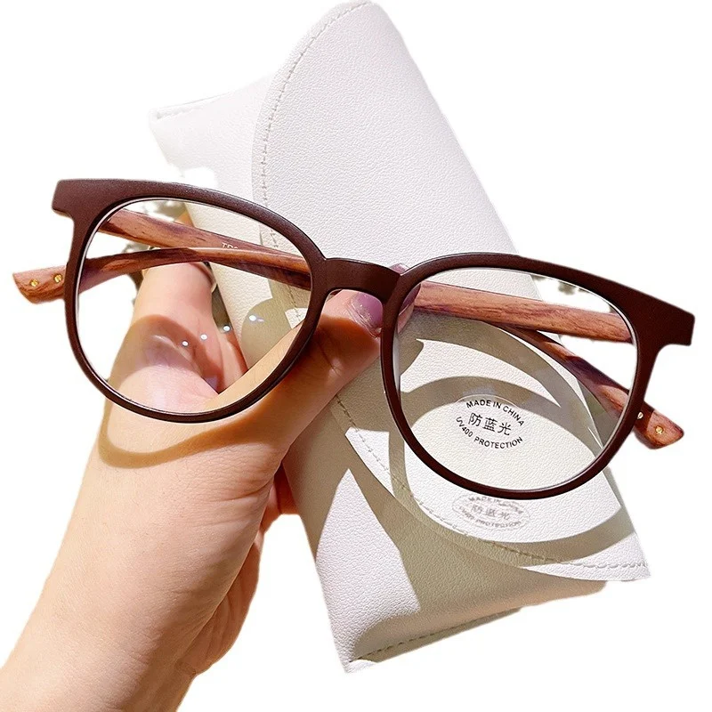 Anti Blue Light Glasses Korean Version Myopia Glasses Flat Glasses Retro For Reading Classroom Use Digital Screen