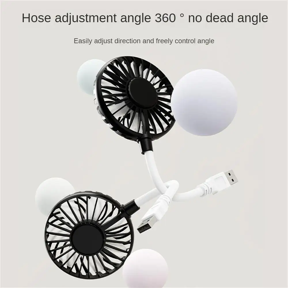 

Portable Small Fan Seven-leaf Air Supply Noise Reducing Usb Arbitrary Bending Convenient Usb Portable Fan Flexible Small Fan