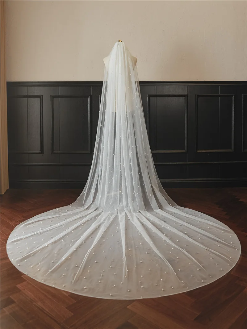 Smarter Shopping, Better Living! Aliexpress.com  Long veil wedding, Tulle  bridal veil, Champagne veil