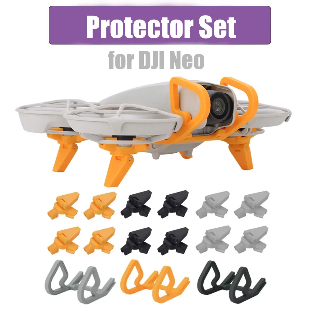 Folding Landing Gear Height Tripod For DJI Neo Protection Bar Bumper Handheld Drone Gimbal Lens Bumper for DJI Neo Accessory