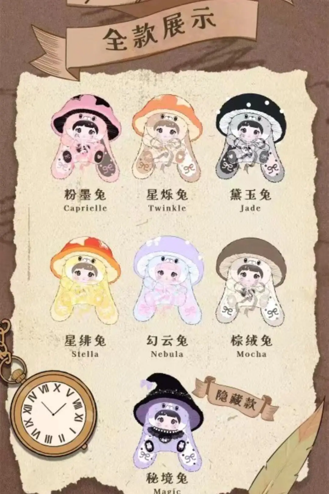 ぬいぐるみ nommi 400%v2 Nommi 400% V2 Mushroom Cup Plush Series Blind Box Vinyl Face