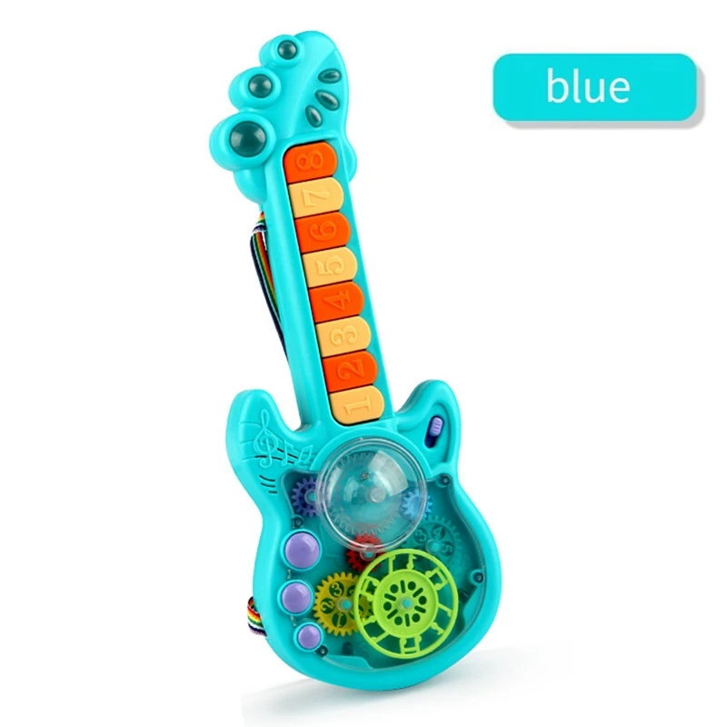 New-Musical Guitar For Toddlers, Musical Guitar With Flashing Lights And Sounds, Violin Played By Babies And Toddlers