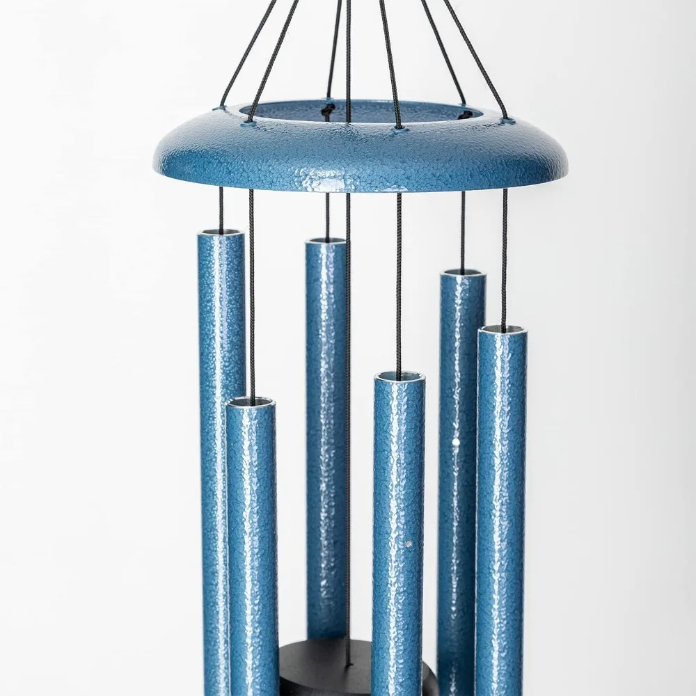 Sky Blue Aluminum Wind Chime 3