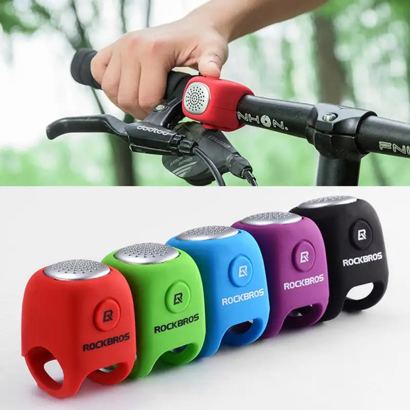 Bicycle Horn Police Sound Rockbros Cycling Electric Bell Siren Electronic Bicycle Bicycle