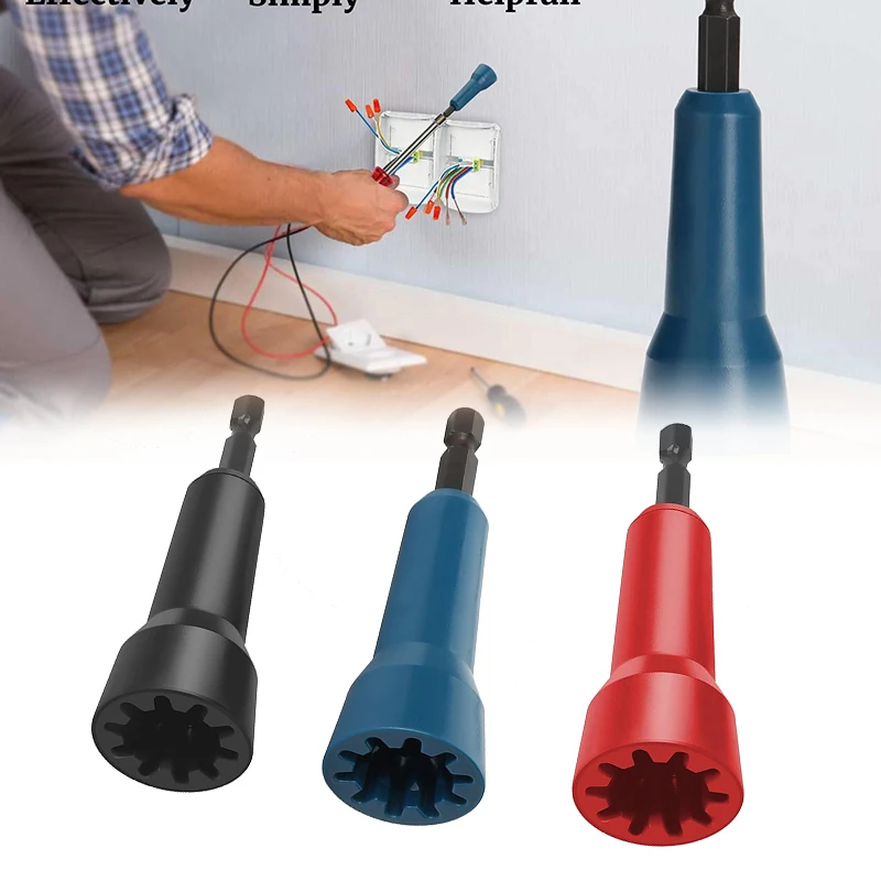 Strumenti Di Torsione Del Filo Wire Twister Nut Driver Elettricista Twister Per Driver Di Trapano Elettrico Twister Twisted Twist Cable Device